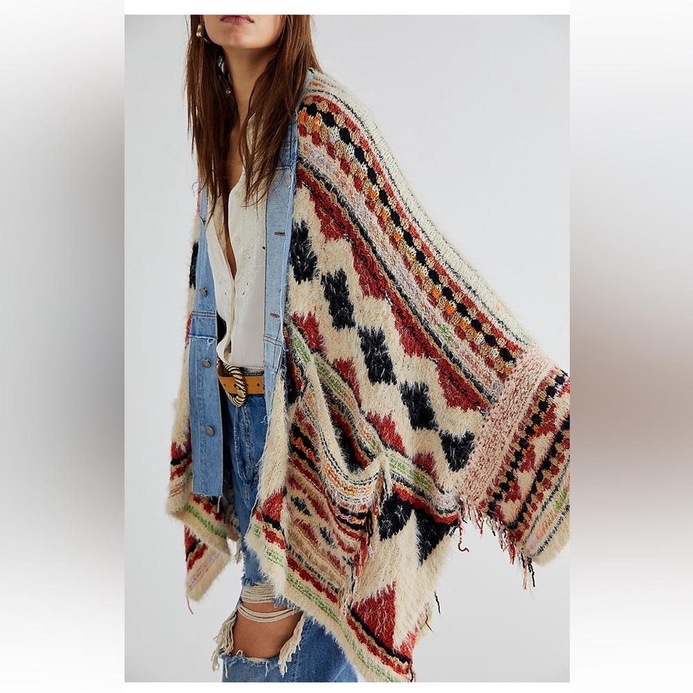 Free People Running Wild Cardigan Sweater